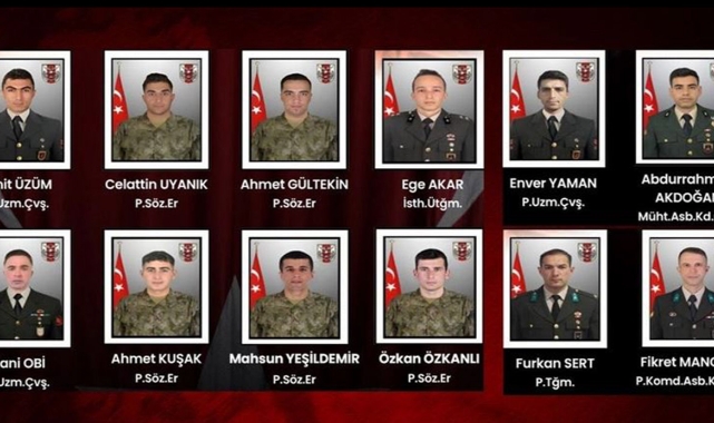 MSB, Mağara Olayında Şehitler İçin Açıklama Yaptı