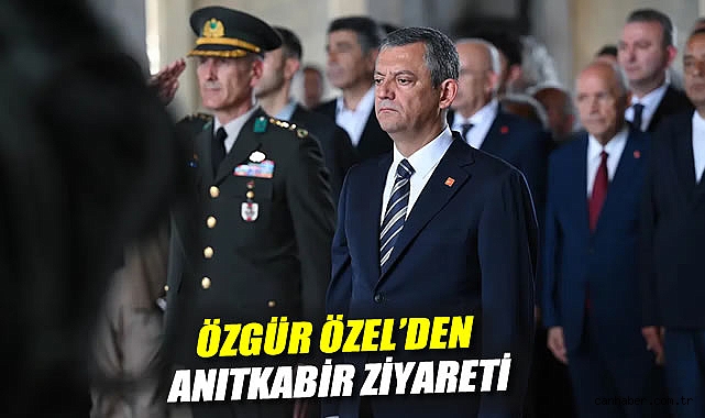 Özgür Özel’den Lozan’a Anıtkabir’de Anma