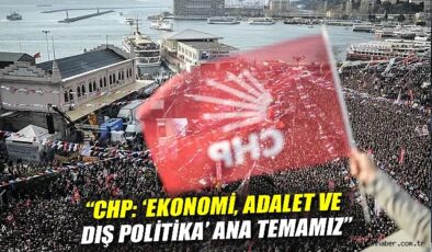 CHP, Ülke Yönetimi İçin Stratejilerini Belirliyor