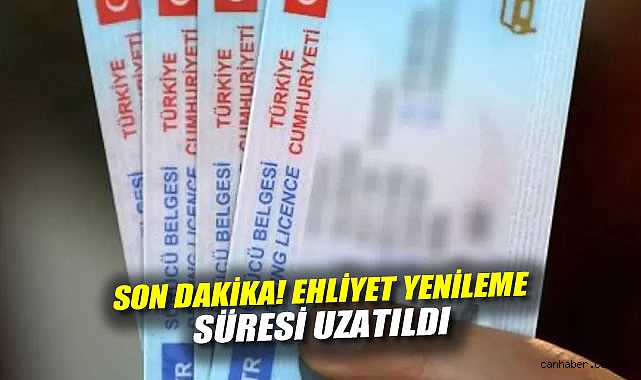 Sürücü Belgeleri Yenileme Süresi 31 Ekim 2025’e Uzatıldı