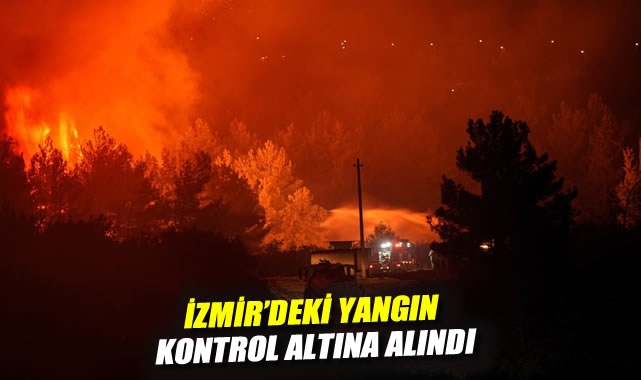 İzmir Buca’daki yangın kontrol altına alındı!