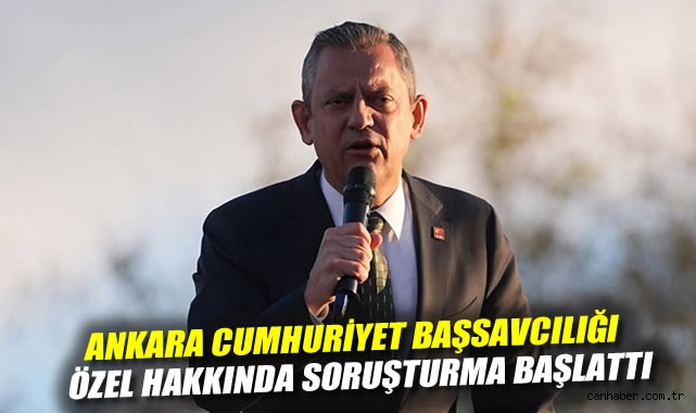 Özgür Özel’e Soruşturma: Hakaret ve Tehdit İddiası