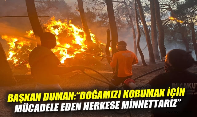 İzmir’de Otoyolda Yangın: Orman Kurtarıldı!