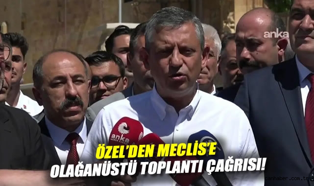 CHP’den Olağanüstü Meclis Toplantısı Çağrısı!