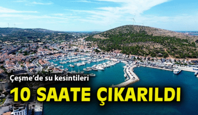 Çeşme’de Su Kesintisi: Kritik Rezerv Uyarısı!