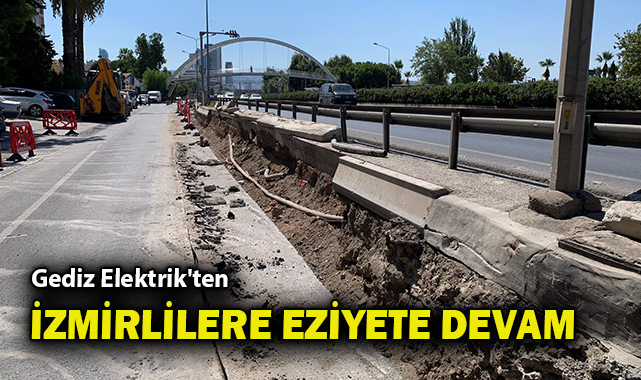Gediz Elektrik’ten Altınyol’da Tepki Çeken Kazı!