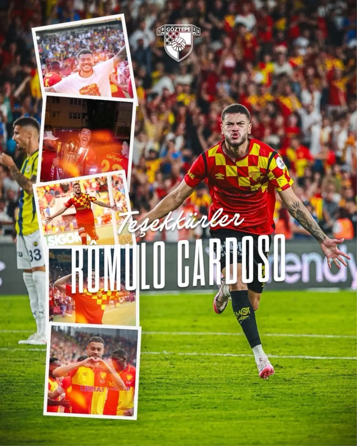 Romulo Cardoso’dan Göztepe’ye Duygusal Veda!