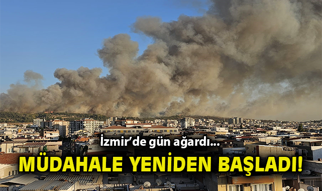 Buca’da Araç Yangını Alevlere Neden Oldu!