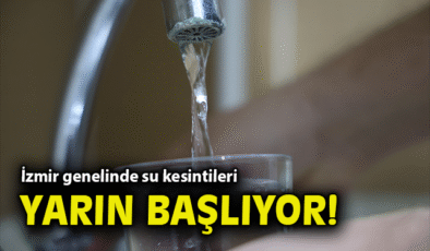 İzmir’de Kuraklık: Su Kesintileri Başlıyor!