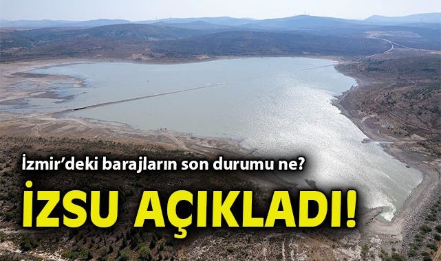 İzmir’de Su Kesintileri Devam Edebilir! Tasarruf Şart!