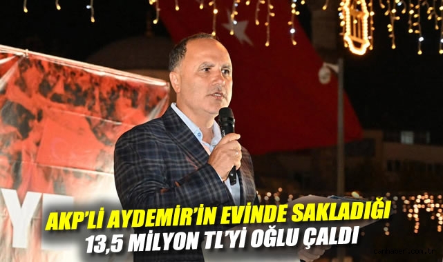 AKP İlçe Başkanının Kasası Soyuldu, Oğul İfadesi