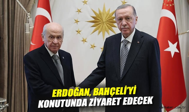 Erdoğan Bahçeli’yi Ziyaret Edecek! Saat 17.00