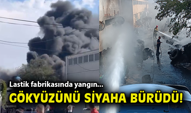 Oto Lastik Tamircisinde Yangın: Felaket Önlendi!