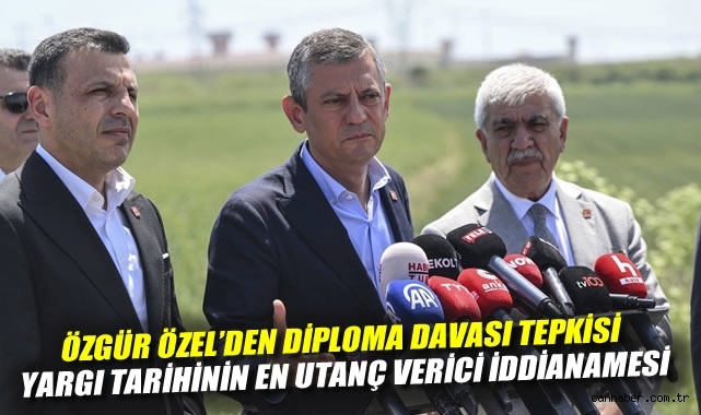 Özgür Özel’den İmamoğlu’na Sert Destek