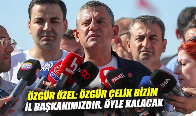 Özgür Özel: ‘Hukuk dışı kararı tanımıyoruz!’