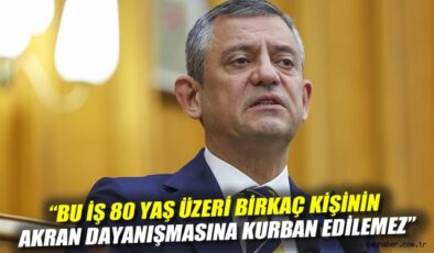 Özgür Özel’den Bahçeli’ye Sert Yanıt: ‘Kırılan kalp biziz!’