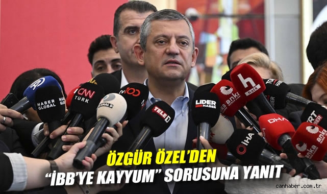 Özgür Özel: Kayyum İhtimali Dışında CHP Dimdik!