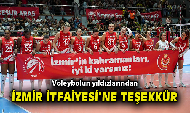 İzmir’de Voleybol Maçında Anlamlı Jest ve Ödül!