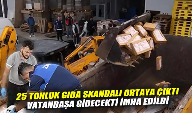 Aksu’da Gıda Denetimi: 25 Ton Tavuk Ele Geçirildi!