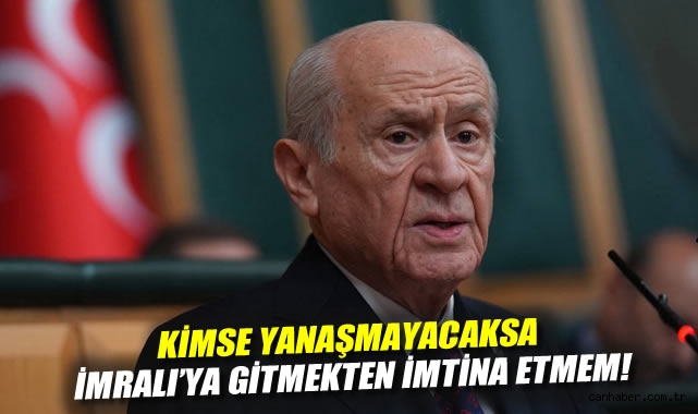 Bahçeli İmralı’ya Gitmeye Hazır!