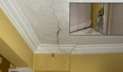 Çayırova’da Kolon Çatlakları Seyirci Bırakmadı!