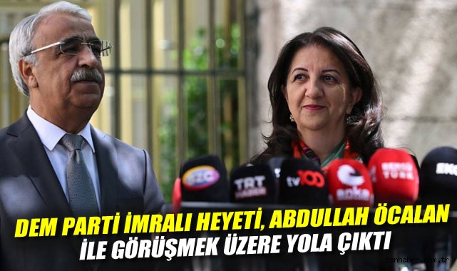 DEM Parti Heyeti Öcalan ile İmralı’da Buluştu