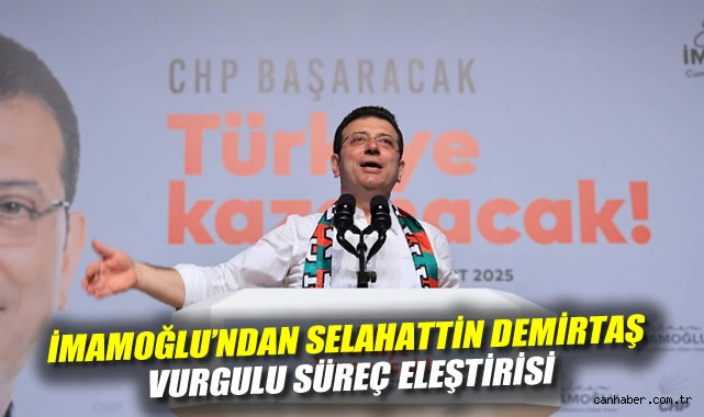 İmamoğlu’ndan darbe zihniyetine sert eleştiri!