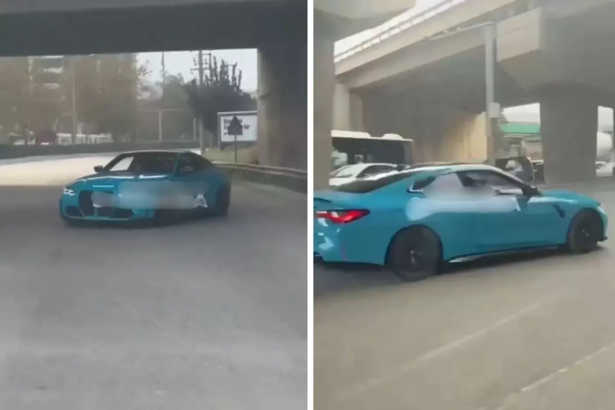 İzmir’de Trafik Magandalarından Tehlikeli Drift!