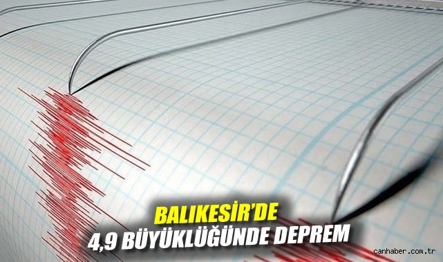 Balıkesir Sındırgı’da 4,9 Büyüklüğünde Deprem!