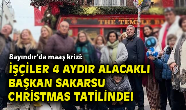 Belediye Başkanı Tatilde, İşçiler Maaşsız Kaldı