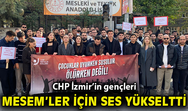 CHP Gençliği, Eğitim ve Çocuklar İçin Sokağa Çıktı