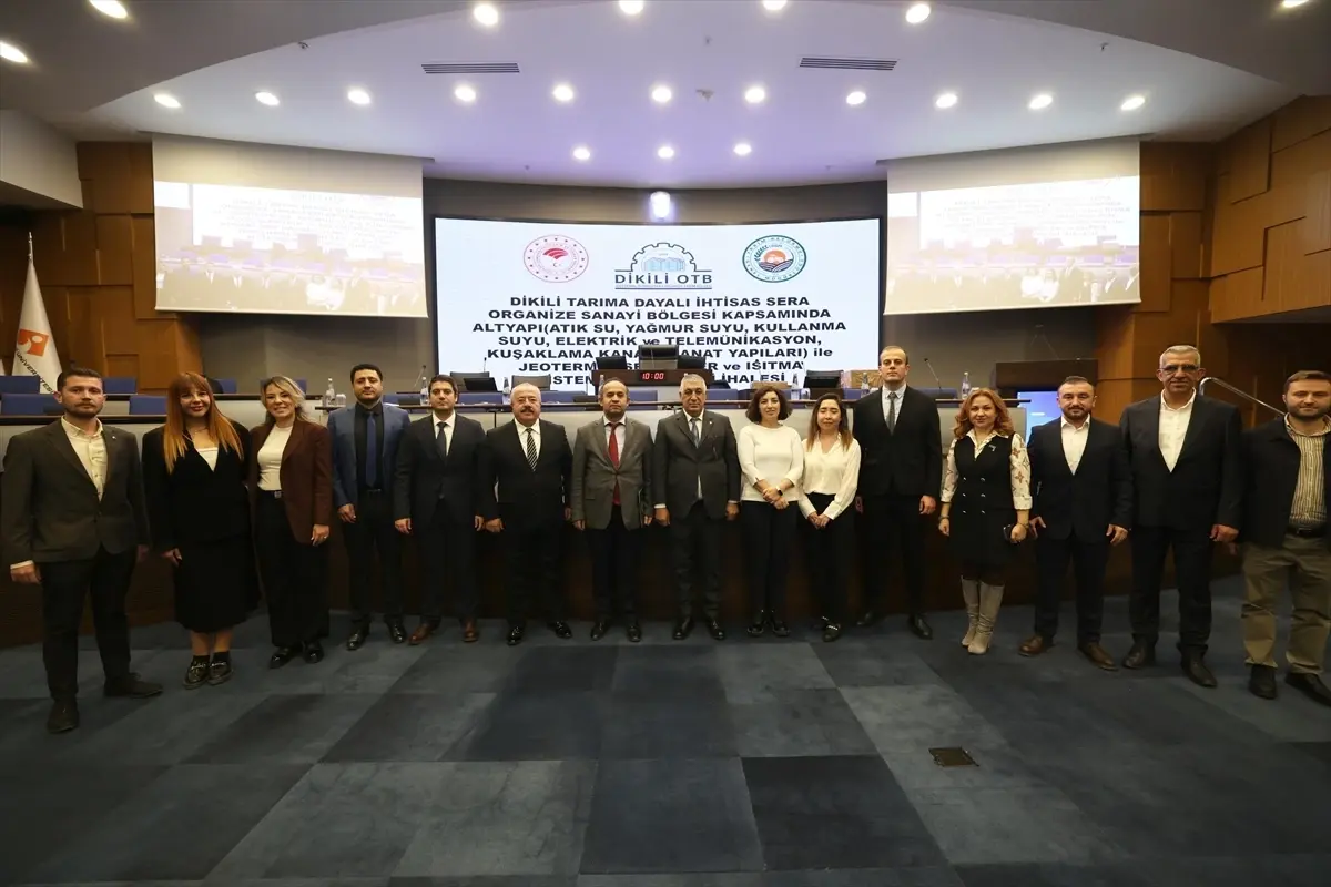 Dikili Sera OSB Altyapı İhalesi Tamamlandı!