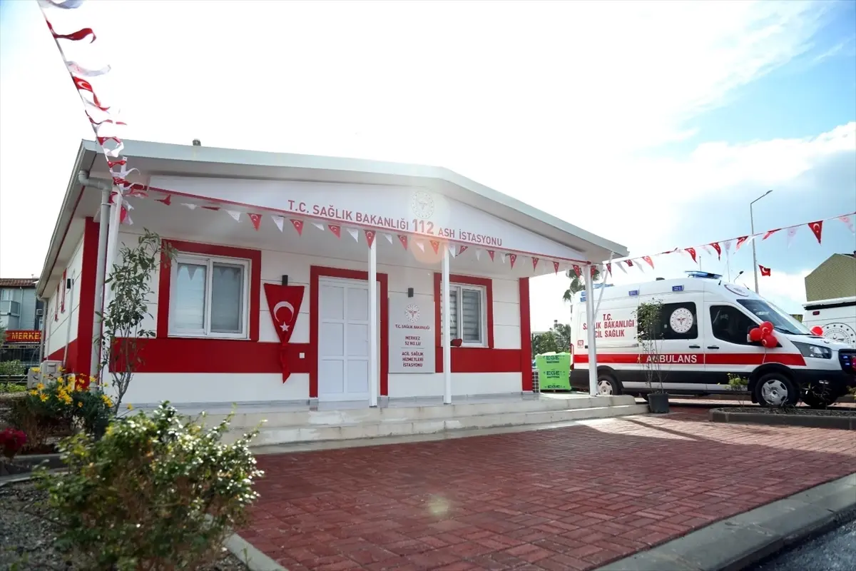 Güzelbahçe’de Yeni Acil Sağlık İstasyonu Açıldı