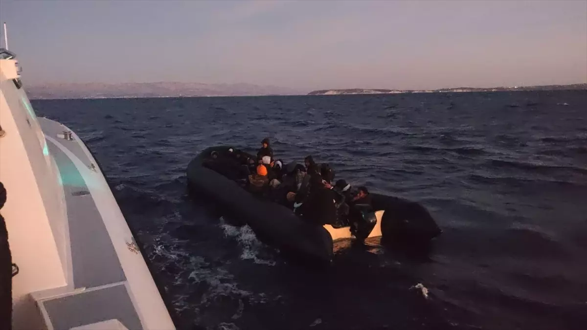 Çeşme ve Menderes’te 79 Düzensiz Göçmen Yakalandı!