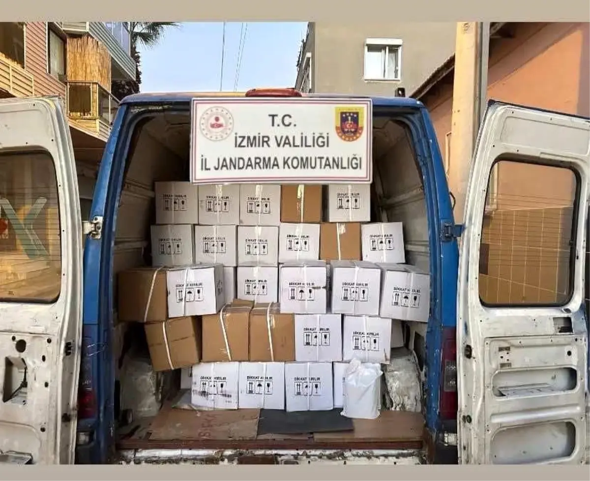 İzmir’de Yılbaşı Öncesi Sahte Alkol Operasyonu!