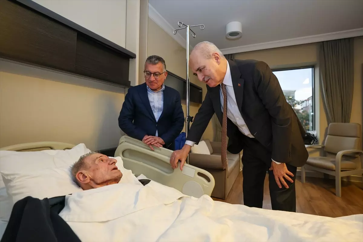 Numan Kurtulmuş’tan Hastanedeki İsimlere Ziyaret