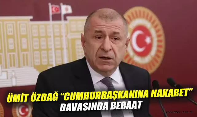 Ümit Özdağ Yargılandığı Davadan Beraat Etti!