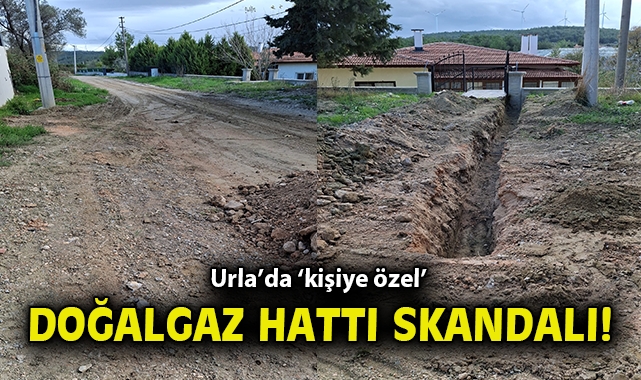 Urla’da Akrabalık İle Doğalgaz Ayrıcalığı Tepkisi!