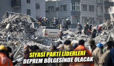 Depremin 3. Yılında Siyasi Liderler Anma İçin Geliyor!