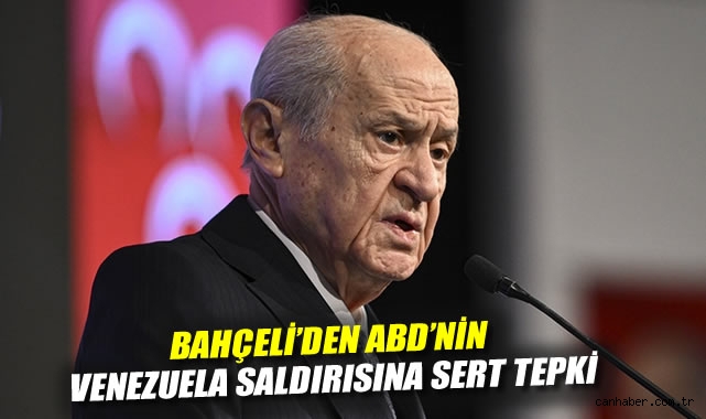 Bahçeli’den ABD’ye Sert Tepki: Saldırıyı Lanetledi!