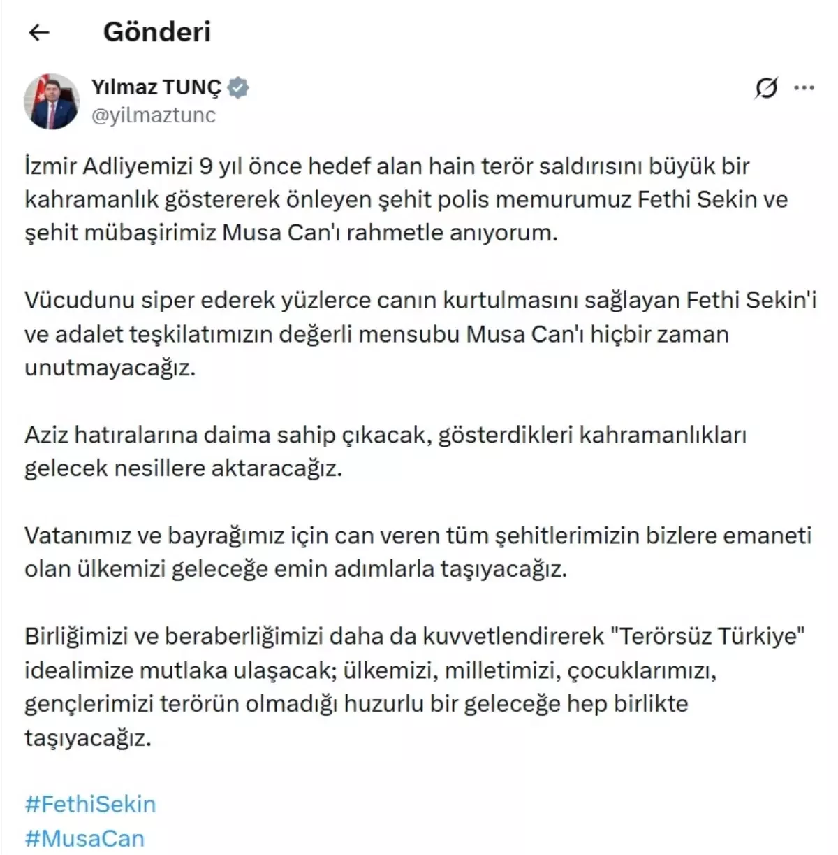 Şehitleri Anma Günü: Kahramanlık Dolu Mesaj!
