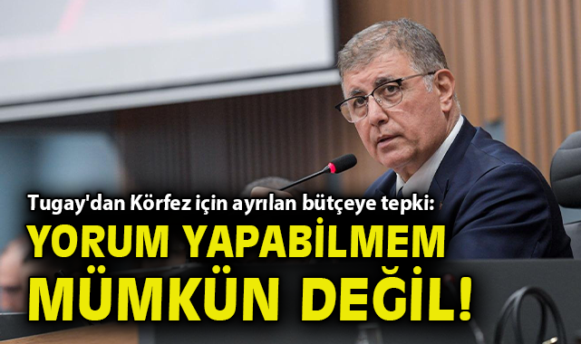 Tugay: İzmir Körfezi için ayrılan bütçe yetersiz!