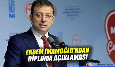 İmamoğlu: Diplomam Gasp Ediliyor, Adalet Tükeniyor!