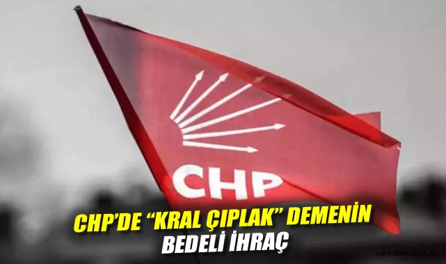 CHP İçinde İfade Özgürlüğü Krizi Büyüyor!