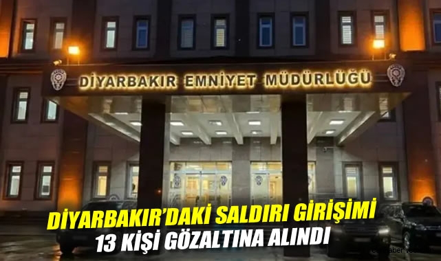 Diyarbakır’da Patlayıcı Saldırı: 13 Gözaltı!