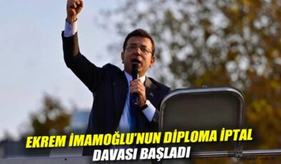 İmamoğlu’nun Diplomayı Savunma Duruşması Başladı!