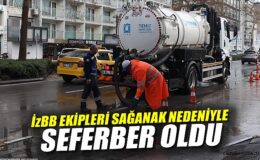 İzmir’de Sağanak Yağışta Kurtarma Operasyonu!