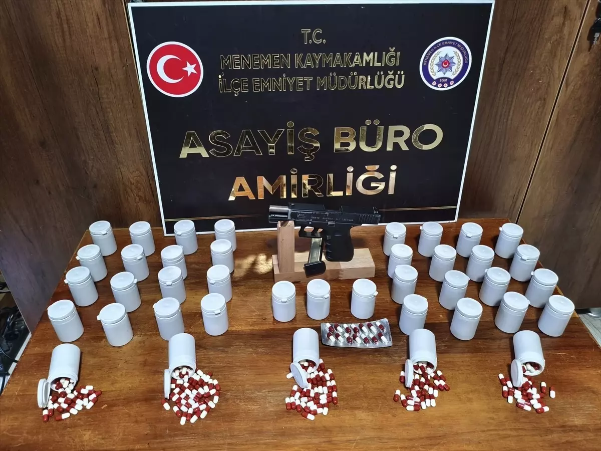 Menemen’de Uyuşturucu Operasyonunda 3 Tutuklama!