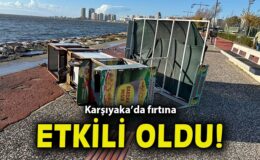 İzmir’de Şiddetli Fırtına ve Yağış Hayatı Kaydırdı!