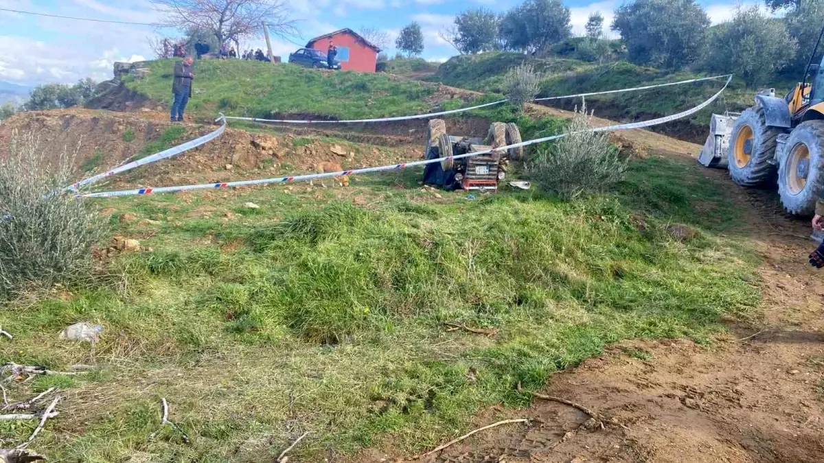 Ödemiş’te Traktör Devrildi: Sürücü Hayatını Kaybetti